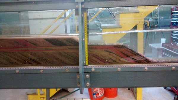 2-D delta deposit built during rising sea-level-photoby Anjali Fernandes